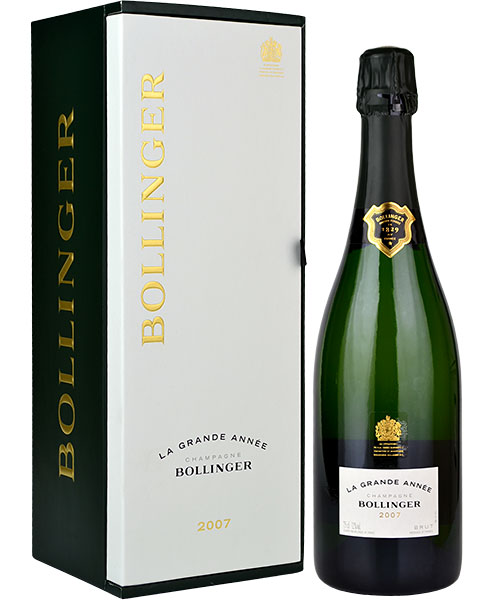 Bollinger Grande Annee 2007 Champagne 75cl in Branded Box
