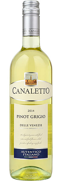 Canaletto Pinot Grigio IGT 2017/2018 75cl