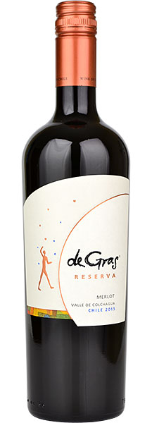 De Gras Merlot Reserva (Vina MontGras) 2017 75cl