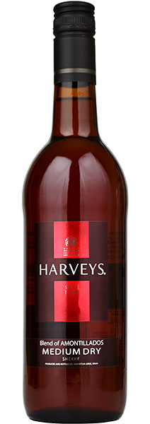 Harveys Amontillado Medium Dry Sherry 75cl
