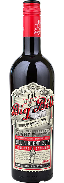 KWV The Legend of Big Bill Red 75cl