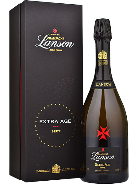 Lanson Extra Age Brut NV Champagne 75cl in Branded Box