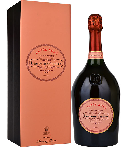 Laurent Perrier Rose Brut NV Champagne Magnum (1.5 ltr) in L-P Rose Box