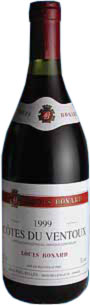 Louis Bonard Cotes du Ventoux Rouge 2002 75cl