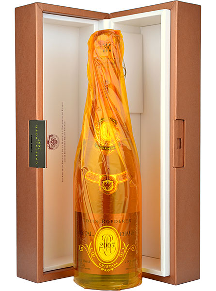Louis Roederer Cristal Rose 2009 Champagne 75cl in Branded Box