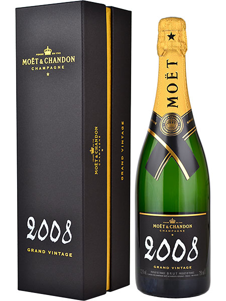 Moet & Chandon Grand Vintage Brut 2008/2009 Champagne 75cl in Moet Box