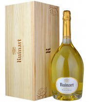 Ruinart Blanc de Blancs NV Champagne Jeroboam (3 litre) in Wood Box
