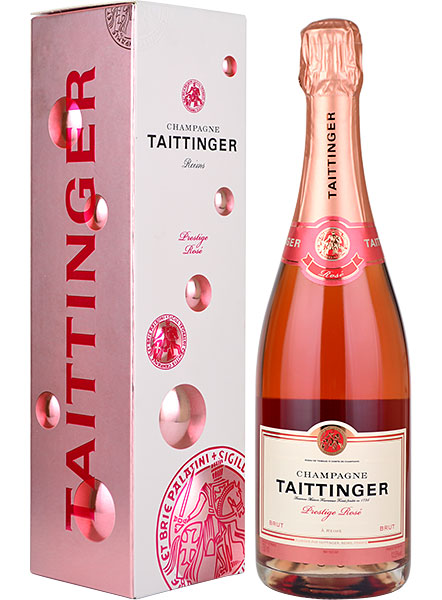 Taittinger Brut Prestige Rose NV Champagne 75cl in Taittinger Box