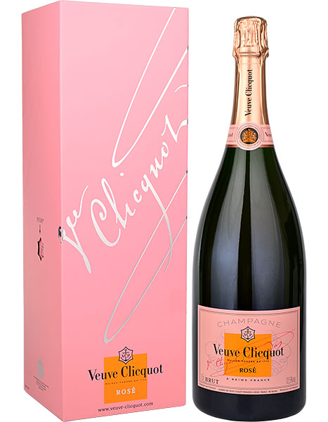 Veuve Clicquot Rose NV Champagne Magnum (1.5 litre) in Veuve Box